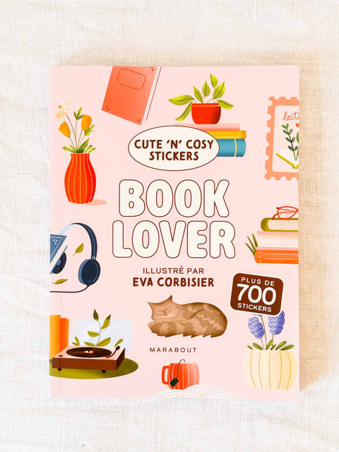 Book lover 700 stickers
