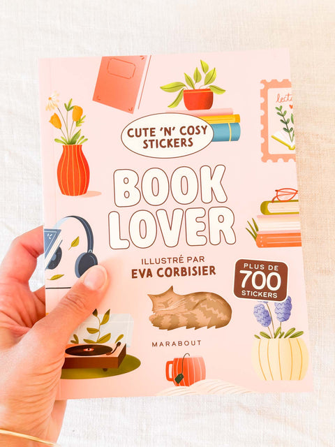 Book lover 700 stickers
