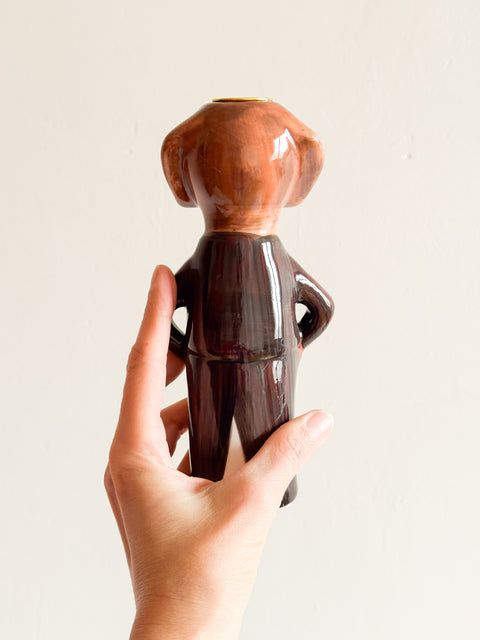 Bougeoir Teckel Nathalie lété