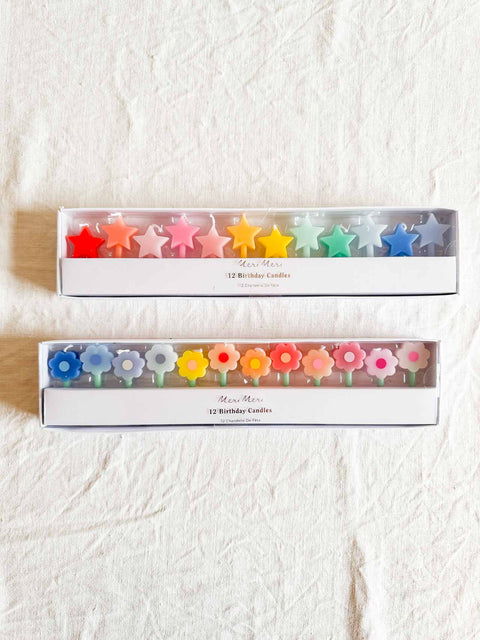 Bougie - Arc en ciel