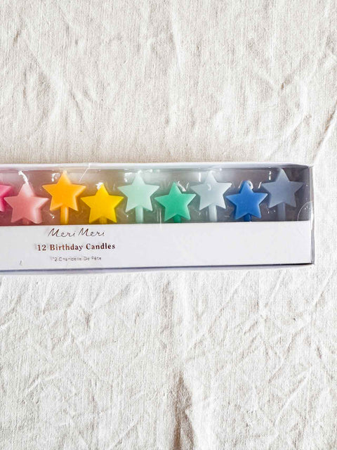 Bougie - Arc en ciel