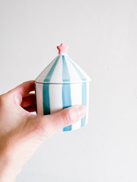 Bougie Carnaval - Charbon & Matcha