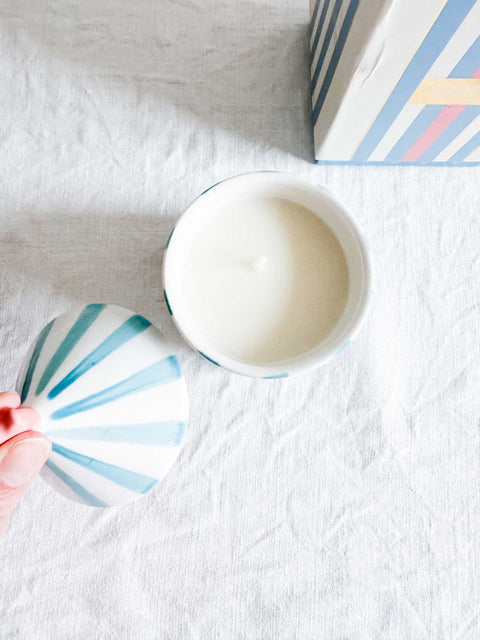 Bougie Carnaval - Charbon & Matcha