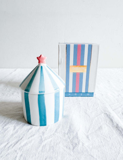 Bougie Carnaval - Charbon & Matcha