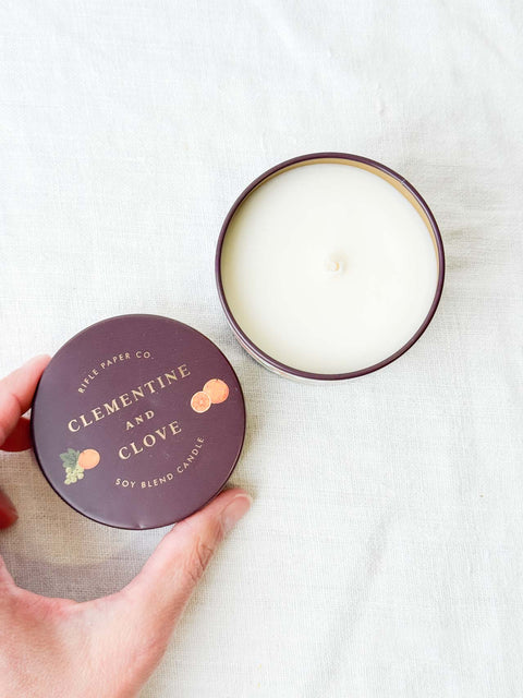 Bougie 85g Clémentine & clove