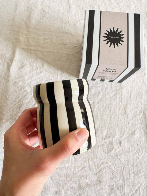 Bougie Cabana - Lava stone