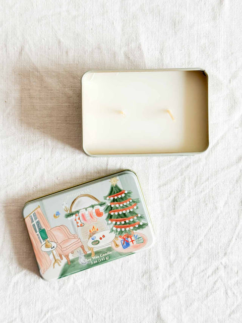 Bougie Canette - Persimmon & Chestnut