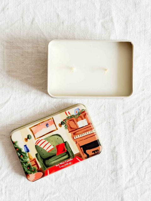 Bougie Canette - Pomegranate spruce