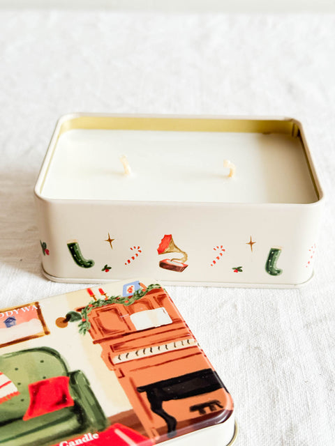 Bougie Canette - Pomegranate spruce