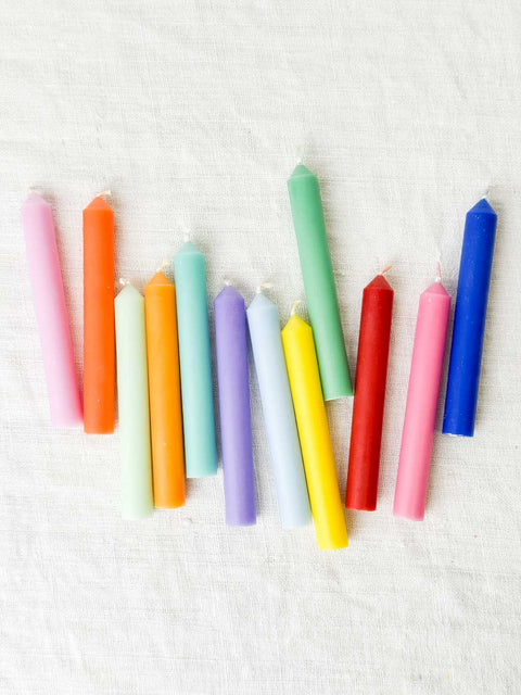 Bougie Anniversaire x12 Candy