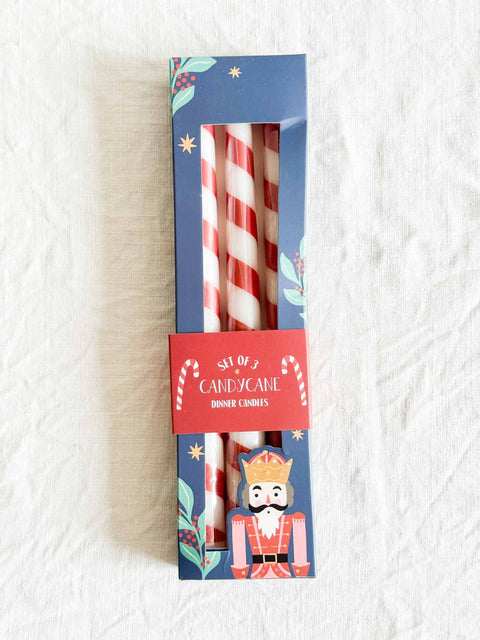 Bougie Conique x3 Sucre d'orge