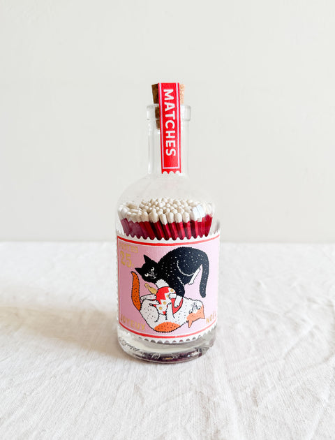 Allumettes en bouteille - Chats