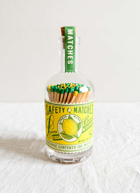 Allumettes en bouteille - Lemon