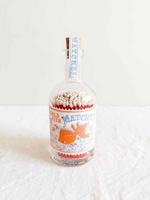 Allumettes en bouteille - Gold fish