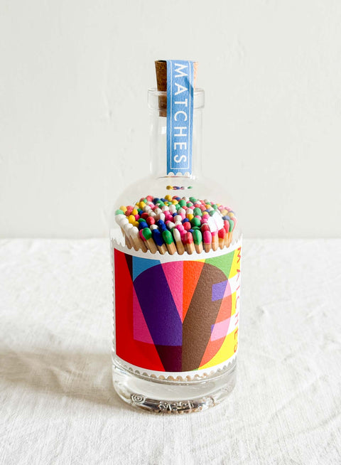 Allumettes en bouteille - Love