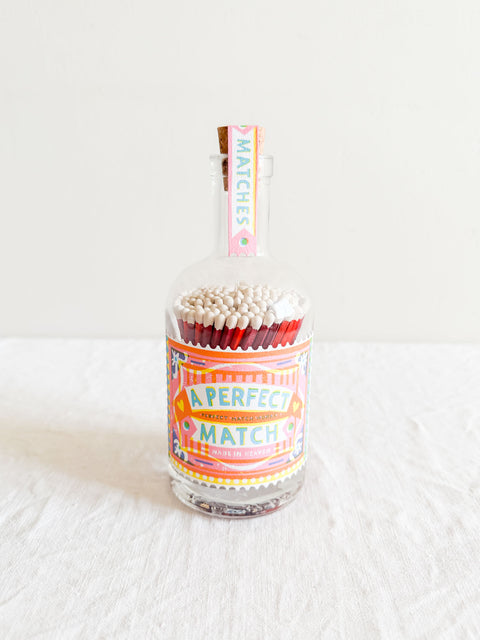 Allumettes en bouteille - Perfect match