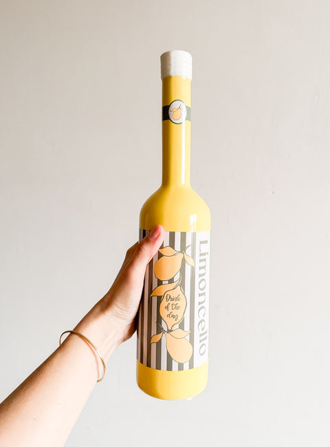 Vase bouteille - Limoncello