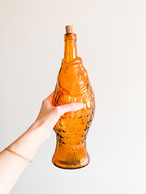 Bouteille Poisson - Ambre