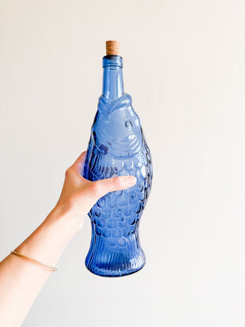 Bouteille Poisson - Bleu