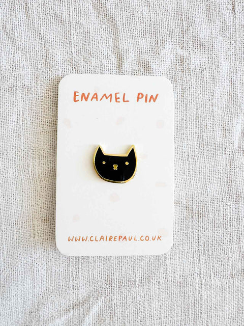 Pin's Black Cat