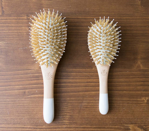 Brosse cheveux sanglier nylon