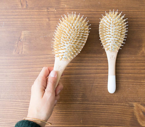 Brosse cheveux sanglier nylon