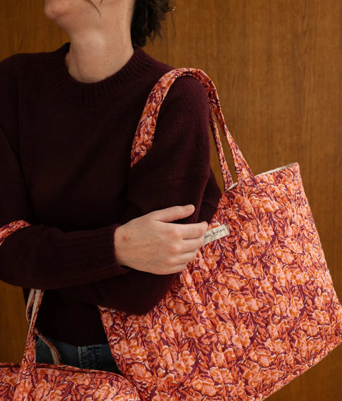 Cabas Leone Plum