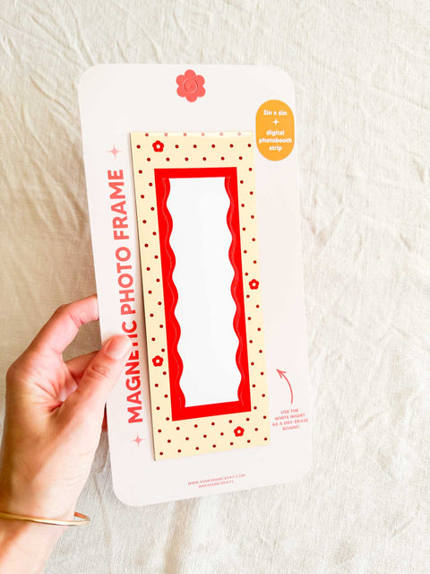 Cadre Photomaton Magnétique - Butter cup