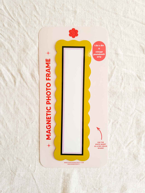 Cadre Photomaton Magnétique Vert