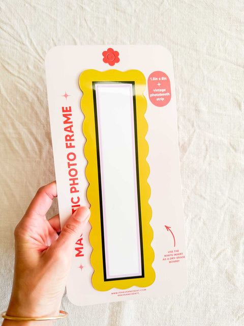 Cadre Photomaton Magnétique Vert