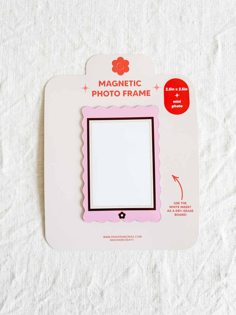 Cadre photo Polaroid Magnétique - Rubis