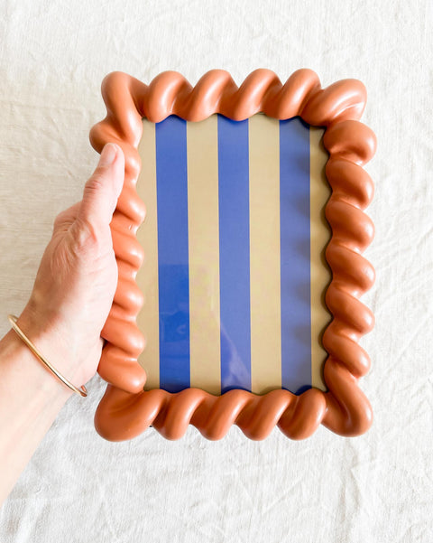 Cadre torsadé Marron 13x18