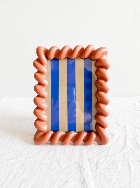 Cadre torsadé Marron 13x18