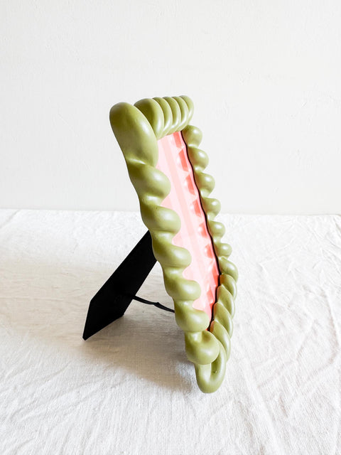 Cadre torsadé Vert 13x18