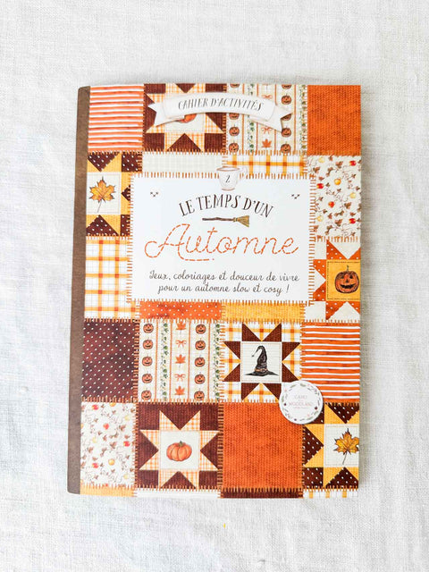 Cahier de jeux le temp d'un automne
