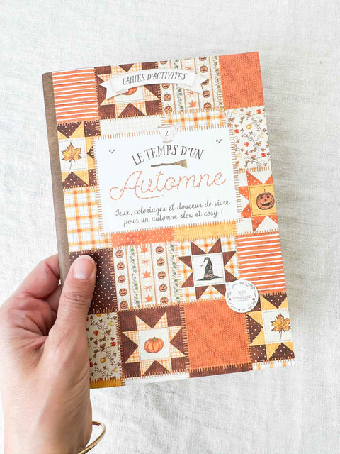 Cahier de jeux le temp d'un automne