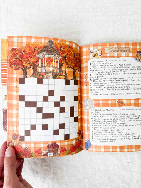 Cahier de jeux le temp d'un automne