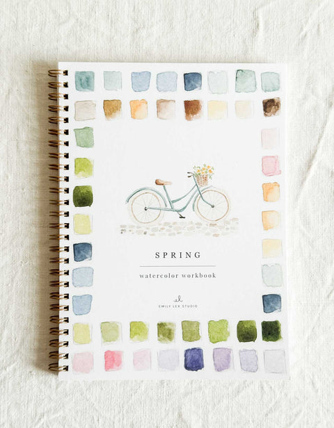 Cahier d'aquarelle - Spring