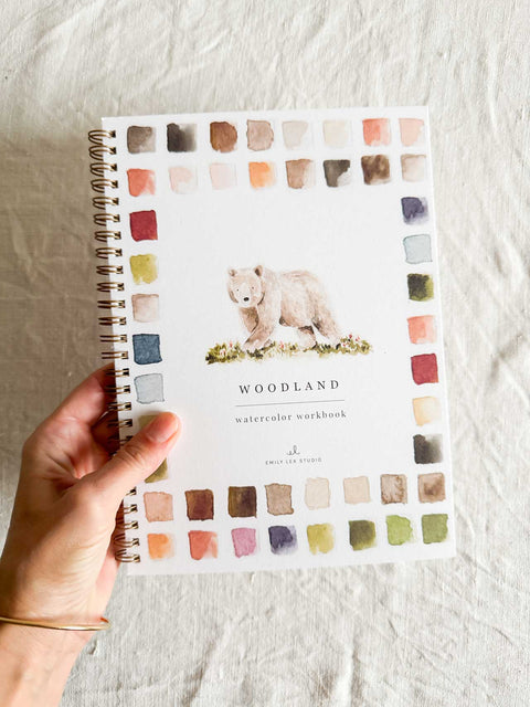Cahier d'aquarelle - Woodland