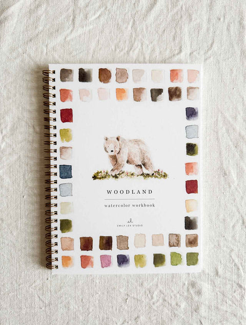 Cahier d'aquarelle - Woodland