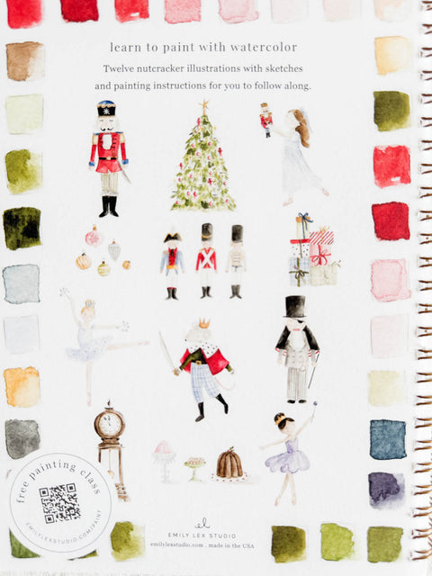 Cahier d'aquarelle - Casse noisette