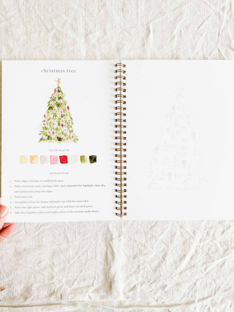 Cahier d'aquarelle - Casse noisette