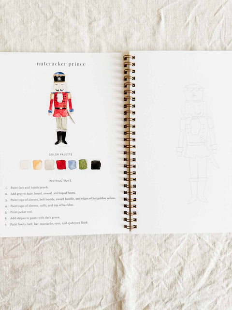 Cahier d'aquarelle - Casse noisette