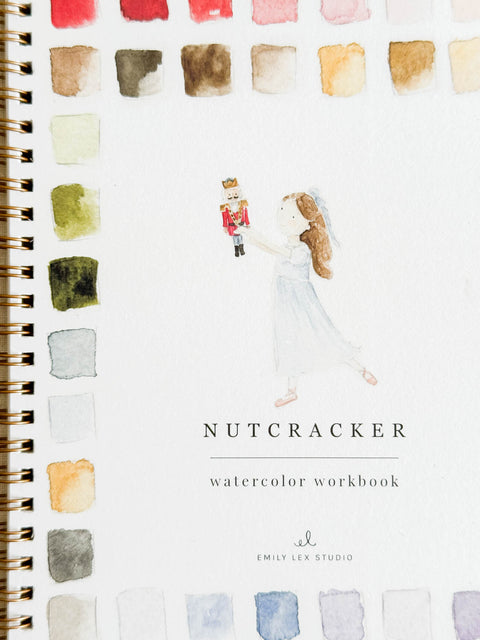 Cahier d'aquarelle - Casse noisette