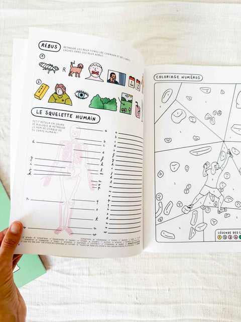 Cahier de vacances (pour les grands)
