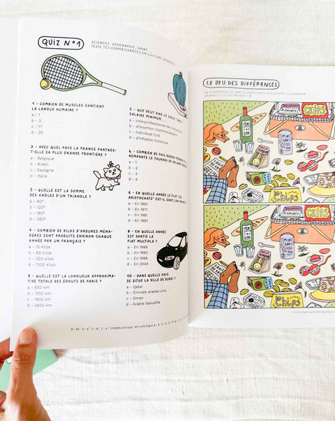 Cahier de vacances (pour les grands)