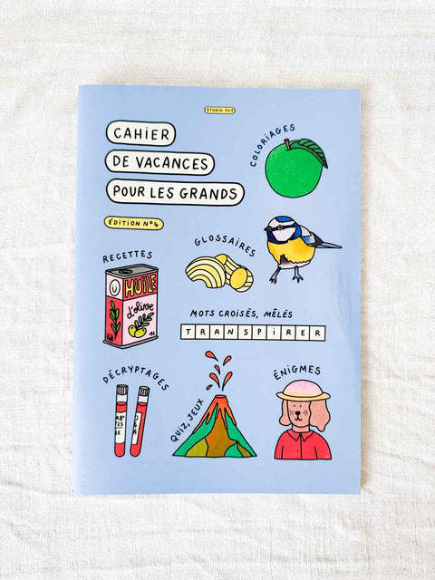 Cahier de vacances (pour les grands)