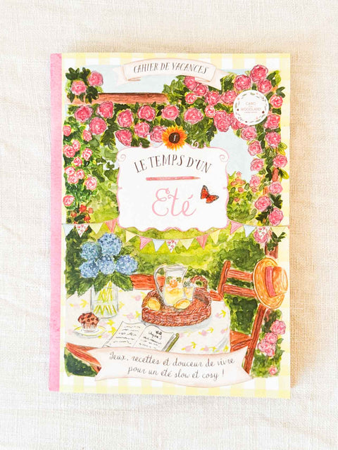 Cahier de vacances Le temps d'un été