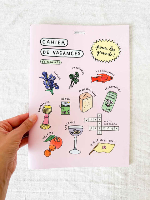Cahier de vacances (pour les grands)
