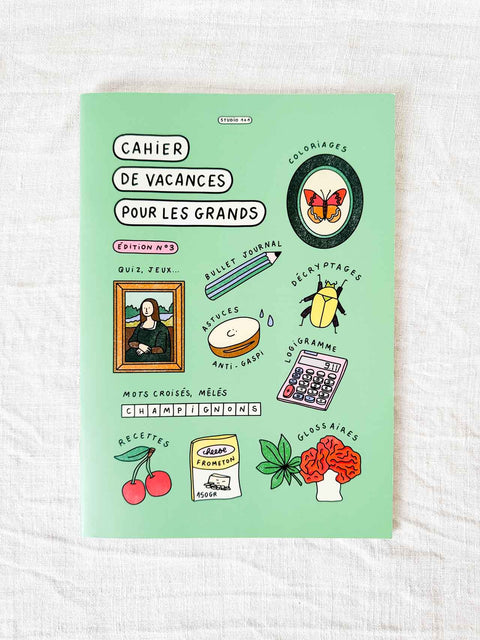 Cahier de vacances (pour les grands)